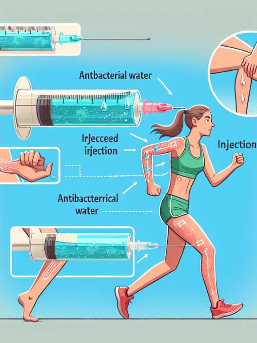 Come l'acqua battericida per iniezioni può aiutare gli sportivi a recuperare più velocemente