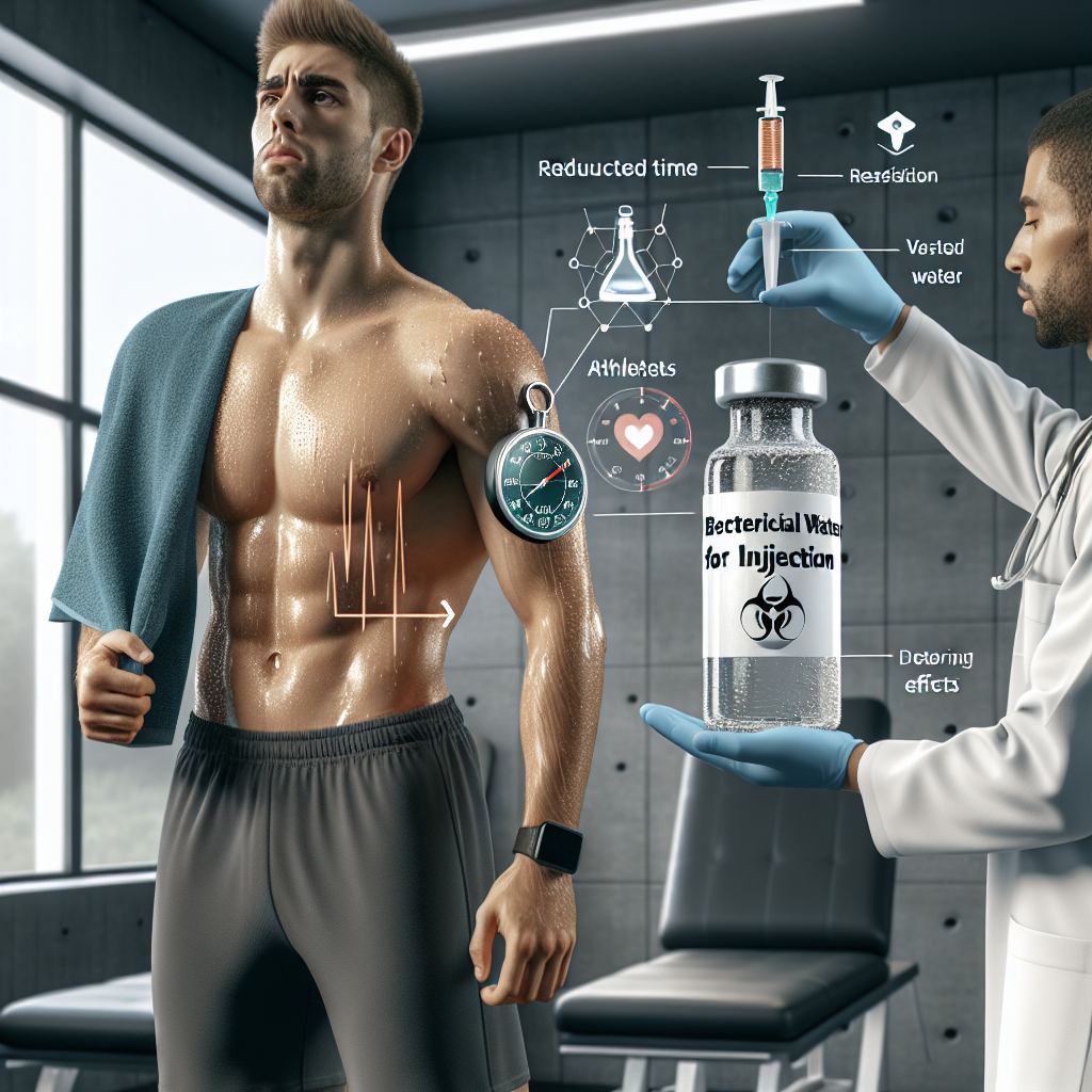 Come l'acqua battericida per iniezioni può aiutare gli sportivi a recuperare più velocemente
