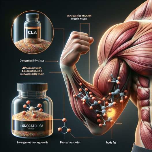 Effetti positivi del CLA sull'ipertrofia muscolare
