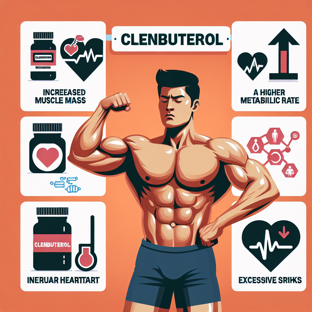 Utilizzo del Clenbuterolo nel bodybuilding: vantaggi e rischi