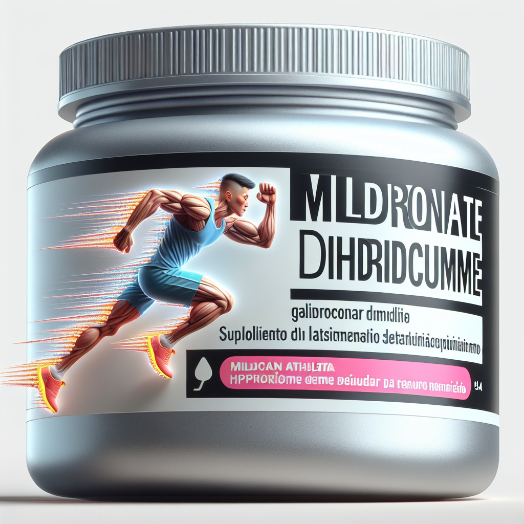 Mildronate Dihydricume: potenziale uso nel miglioramento delle performance sportive