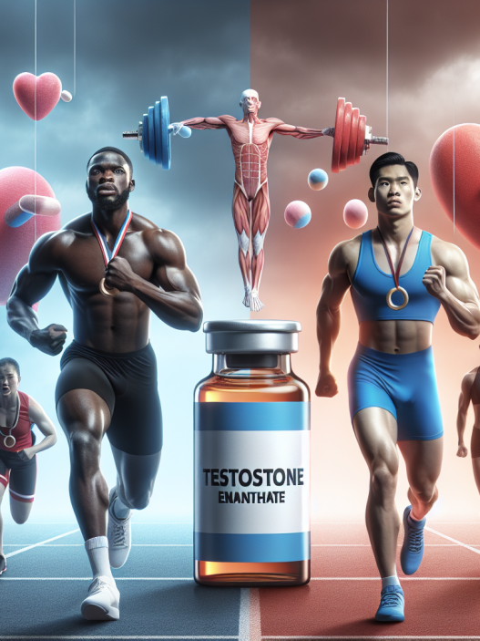Testosterone enantato: benefici e rischi per gli atleti