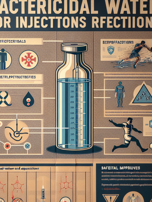 Acqua battericida per iniezioni: benefici e precauzioni nell'ambito sportivo