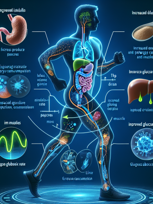 Gli effetti dell'insulina sul metabolismo durante l'attività fisica